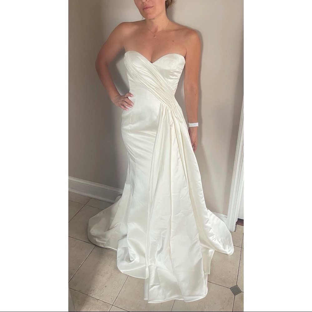 Jovani Strapless Bridal Gown